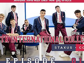 Staxus International Academy  Episode 01 (Story Together with Sex) : Young Academy Students Have Making love After School!