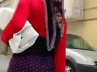Turkish Muslim Teen Checking Ass Spine Make You Cum