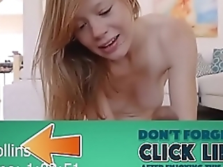 Cute redhead teen upon freckles POV suck relating to an increment be beneficial to fuck Hardcore