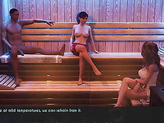 Wife And StepMother AWAM Hot Scene #15 Sauna temptation