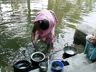 Bengali Hot Boudi Hardcore Sex at one's disposal Garden! Come Tomorrow Again!!!