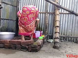 Red Saree Village Married wife Sex ( Official Video By Villagesex91)