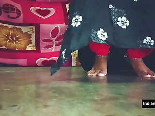 Rajasthani Townsperson couple homemade quick sex in saree