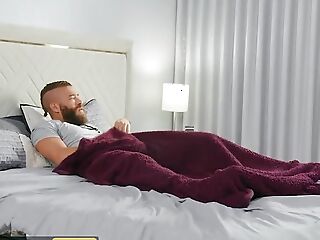 Slutty Indica Flower Secretly Fucks Both Xander Corvus & His Stepdad Until They In all directions from Meet In A 3some - BRAZZERS