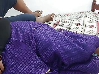 Desi Tamil stepmom garden a bed for her stepson he take over advantage and firm fucking