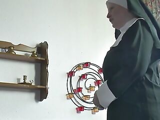 Busty Nun Takes a Chubby Flannel
