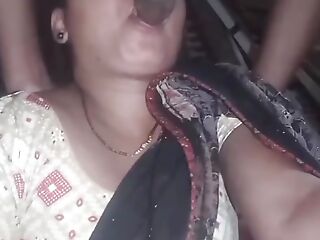 by her friend's husband and sucked very fast by Khushi's friend