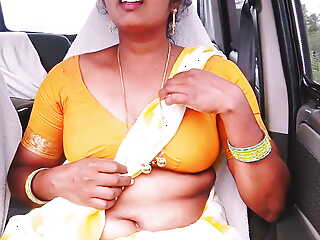 Indian maid car sex. The lovely maid helter-skelter owner long drive telugu dirty talks.part -1