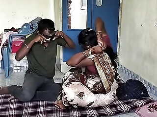 Tamil aunty bring together sex with lover