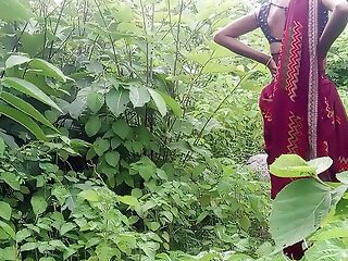 Indian desi neighbourhood pub young married couple couldn't t antic at home so had acting fun on the jungle.