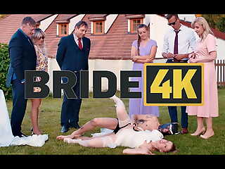 BRIDE4K. Spectacular Love Scene. Hot sex with Andrea