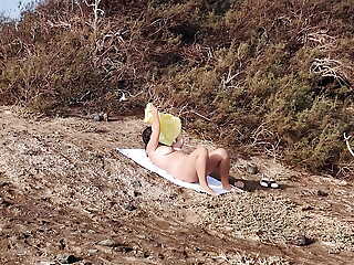 Suddenly a Alien sneaks up and into fragments Touching my soft Pussy on the Beach.