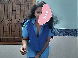 18+ School Girl Shraddha First time ANAL Sex plus Loud Moaning