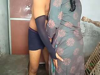 Desi college girl her  boy alone