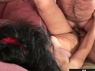 Big hairy pussy spoil gets lasting fucked thither pussy abysm 5