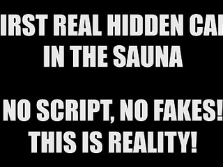 Voyeur Sauna Spy Cam Caught Girls in Public Sauna