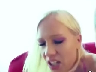 Rough Fake Casting be fitting of German Blonde Teen hither Big Tits
