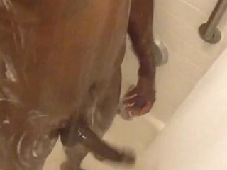 long dick for her in the shower